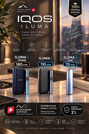 iluma prime: IQOS ILUMA – daha çox zövq, daha az qoxu Məhsul variantları və — 1