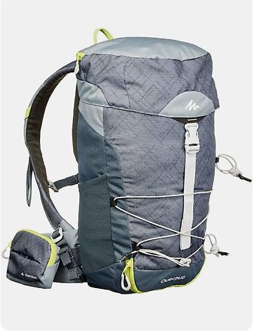 Рюкзак QUECHUA MH100, 20 л, серый - Назначение: однодневные походы at lalafo.kg Рюкзак QUECHUA MH100, 20 л, серый - Назначение: однодневные походы