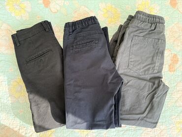 купить спортивный костюм мужской: Мужские брюки, набор из 3 пар: - Цвета: черный (2 пары) и темно‑серый
