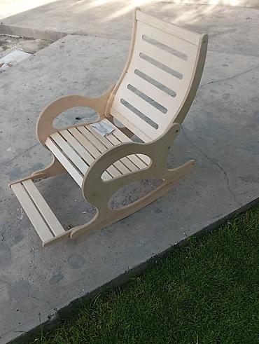 качалки: Кресла-качалка, Новый, Платная доставка, Самовывоз, цвет - Бежевый — 3