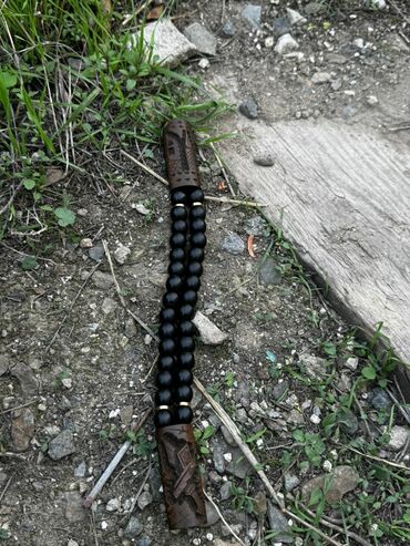 Təsbehlər: Əl işı təsbeh və aksessuarlar dəsti Məhsul təsviri: - Tünd rəngli — 2