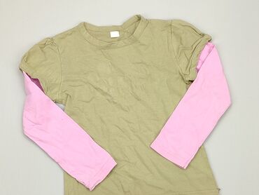bluzka hiszpanka zielona: Bluzka, 5-6 lat, 110-116 cm, stan - Zadowalający