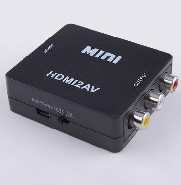 ps3 xbox 360: HDMI2AV AV2HDMI HDMI 1080P HD видео в мини-адаптер AV RCA видео аудио