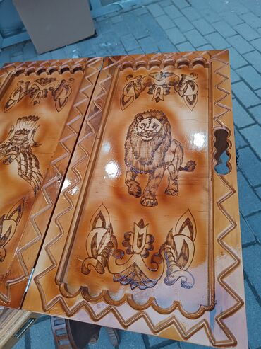 Gəmi modelləri: 1-ci şəkildəki Əl işi Qoz agacı Gəmi 25azn Qoz Ağacından hazırlanmış — 21