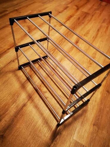 поставка для обуви: Тумба и подставка для обуви, Новый, Железо, Самовывоз, Платная доставка, цвет - Черный