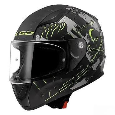 more link: LS2 Rapid II Street Pirates integralna motociklistička kaciga u crnoj — 1
