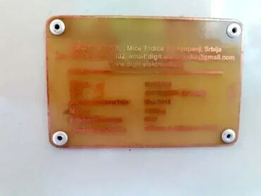 Specijalizovana tehnika: CNC Optimizer 5396-25. Marka: DIGIT, model OP 4000. Mašina za — 9