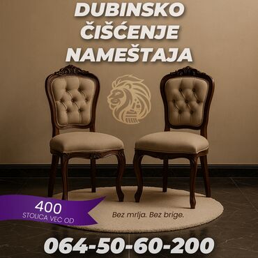 Usluge u domaćinstvu: Profesionalno dubinsko čišćenje nameštaja - Trosed: već od 2500 - — 4