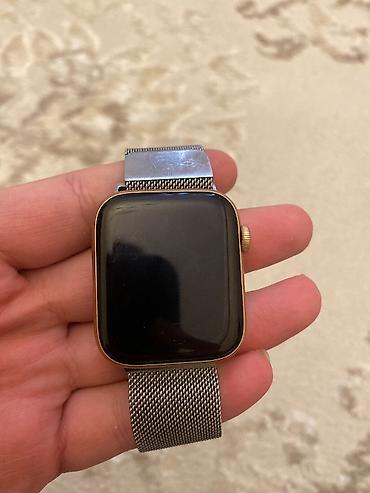 ag qizil: İşlənmiş, Smart saat, Apple, Suya davamlı, rəng - Qızılı — 5