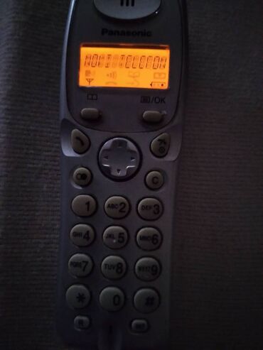 lidl baterije: Panasonic bezicni telefon KX-TGA110FX samo je telefon ispravan,baza ne