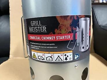 lavanda sadnice: Dimnjak – pokretač žara za roštilj Grill Meister (Charcoal Chimney — 4