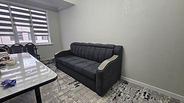 sofa: Раскладной диван-трансформер, серый велюр/микрофибра - Тип: прямой — 2