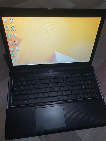 kompüterlər ucuz: ASUS noutbuk - Marka/model: ASUS (qara korpus, zolaqlı teksturalı — 2