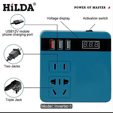 alətlər cantası: HILDA Inverter-1 – çoxfunksiyalı enerji çeviricisi və şəbəkə paylayıcı — 1