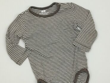 body w serduszka: Body, H&M, 3-6 m, 
stan - Dobry