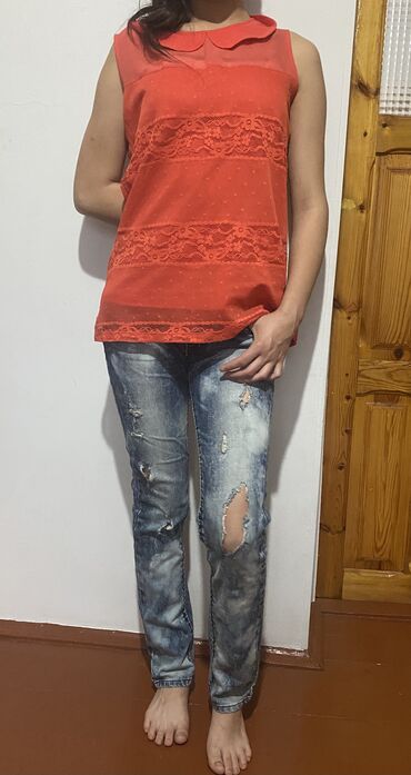 Женские брюки: Брюки Осень-весна, Б/у, S — 7