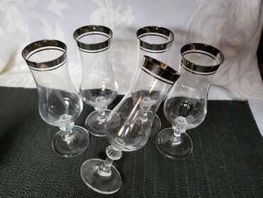 Ostali antikviteti: Case kristal 1960g+ za vino italijanske. Kristalne case,perfektne,sve — 9