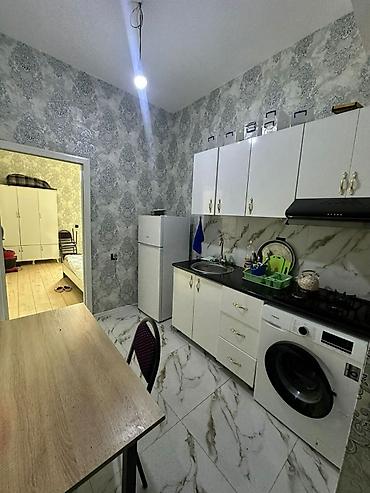 bir otaql: Xırdalanda məktəbin yanında 1 otaqlı mənzil – tam mebellı və texnikalı — 4