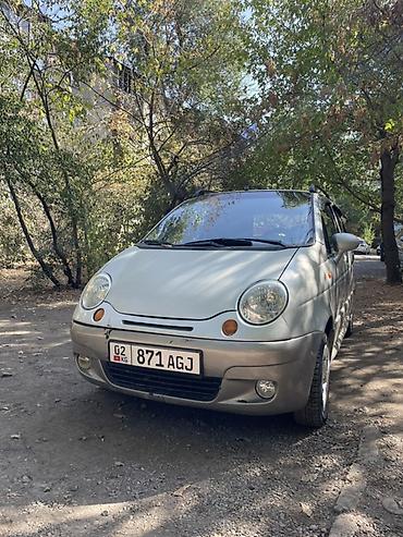 продаю токмок: Daewoo Matiz: 2005 г., Механика, Бензин, Хэтчбэк — 1