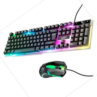Наушники: Набор Игровая клавиатура + Мышь HOCO GM18 Игровая клавиатура и мышка
