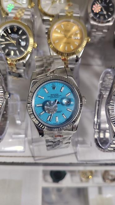 saat baki: Rolex Oyster Perpetual Datejust qol saatları - Korpus: paslanmayan — 1