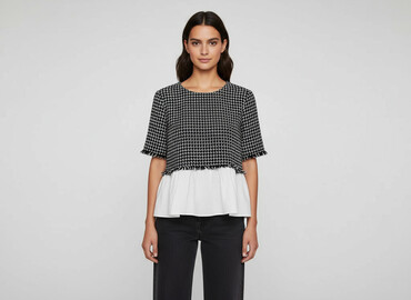 t shirty w paski zara: Zara, Жіноча блуза, розмір M