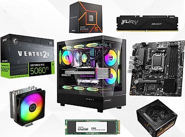 ddr5 ram: Evo Gaming PC RTX 5060 Ti 8GB | Ryzen 5 7600X | 16GB | 1TB Evo Gaming — 1