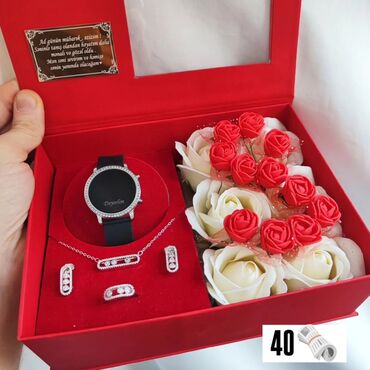 Saat dəstləri: Klassik Saat dəsti, rəng - Qara — 10