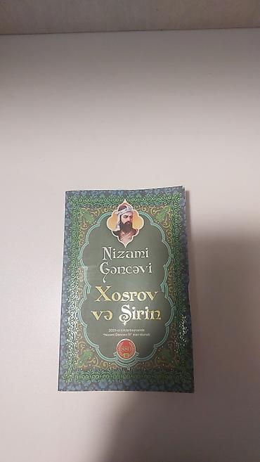 Bədii ədəbiyyat: Məhsul: Kitab – “Xosrov və Şirin” Müəllif: Nizami Gəncəvi. Kitab — 1