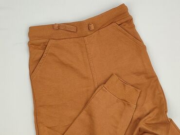 spodnie w krate czerwona: Sweatpants, SinSay, 7 years, 122, condition - Perfect