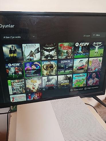 xbox satış: Xbox one s hec bir problemi yoxdur ps4 ile barter var oyunlu 1 tb — 3