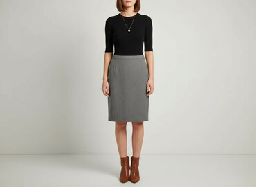 spódniczka skórzane plisowane: Women`s skirt, size M