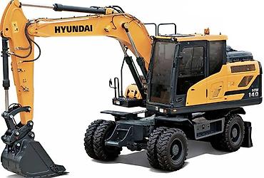 нужен тракторист: Экскаватор, Hyundai, Колесный — 1