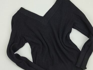 czarne bluzki w białe grochy: Sweter, Only, S, stan - Dobry