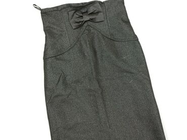 czarne plisowane spódnice: Skirt, M (EU 38), condition - Good