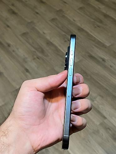 dubay iphon: IPhone 16 Pro Max, 256 GB, Black Titanium, Simsiz şarj, Face ID, Sənədlərlə — 5