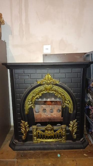 kamin dekor: Kamin Peçi, İşlənmiş, yanacaq - Qaz — 1