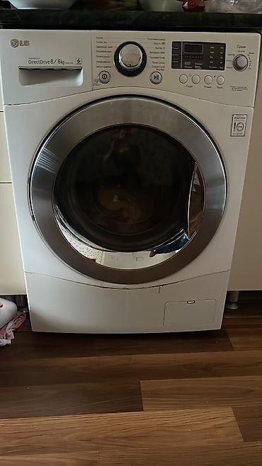 Paltaryuyan maşın LG, 8 kq, İşlənmiş, Avtomat, Qurutma var, Ödənişli çatdırılma