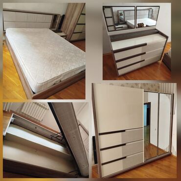 fab plus: İkinəfərlik çarpayı, Dolab, Termo, 2 tumba, İşlənmiş