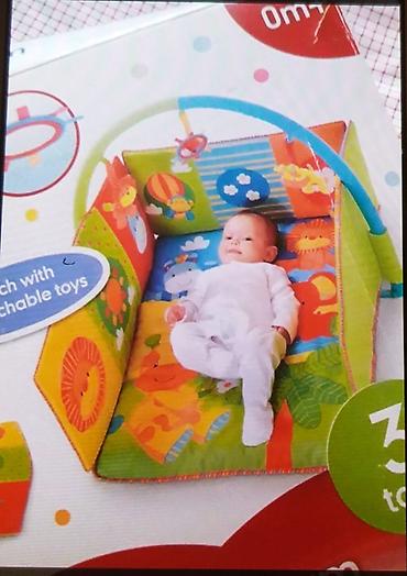 Uşaqlar üçün digər mallar: Safari 2 in 1 Baby Gym – körpələr üçün inkişafedici oyun xalçası və — 1