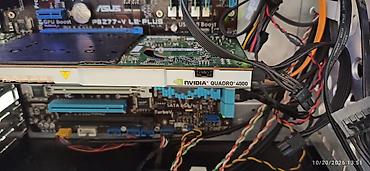 Masaüstü kompüterlər və iş stansiyaları: Anakart:Asus P8Z77-V LE Plus • Qida bloku: 750W • CPU Socket: LGA 1155 — 3