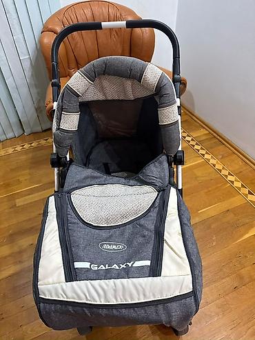 mattpear classic m plus: Uşaq arabası – Adamex Galaxy - Tip: 3 təkərli körpə arabası (ön təkər — 1
