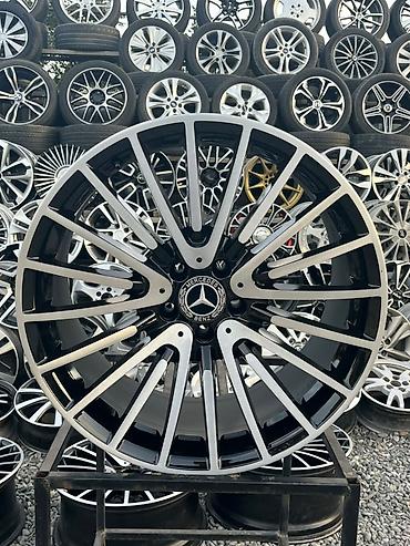 mercedesbenz maşın: R-20 mersrdes diskləri əla vəziuyətdə barterdə var — 5
