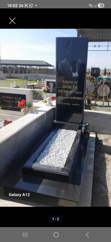 Başqa xidmətlər: *`Qəbir,AbidəDAŞLARI İŞLƏRİNİN görülməsi — 2