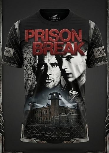 Футболки: Мужская футболка, FOX, 3XL, цвет - Черный — 1