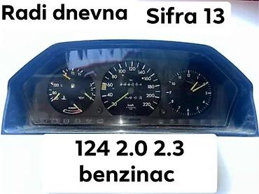 auto otpad nis reno: MERCEDES 124 KILOMETAR SAT BENZINCI ISPRAVAN RADI DNEVNA KM | — 3