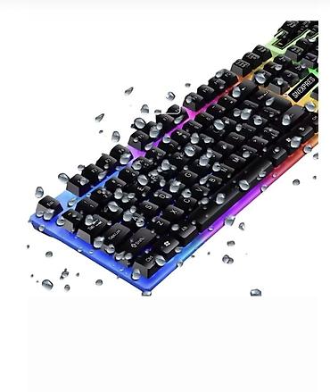ipad mini 5 irsad: RGB işıqlanmalı simli klaviatura - Tam ölçülü düzən: funksional F — 2