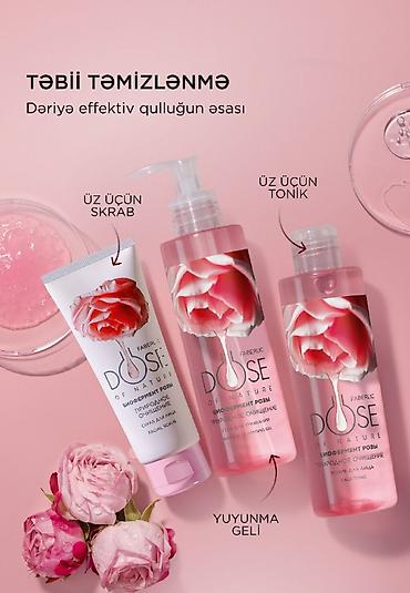 Dose of Nature – Təbii Təmizlənmə seriyası Məhsullar: - Üz üçün skrab