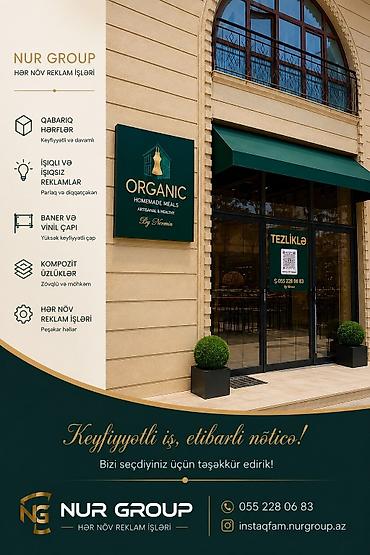 iphone ekran temiri: 1. 💡 Biznesinizi Önə Çıxarın! Qabariq Hərf və İşıqlı Reklamların — 2