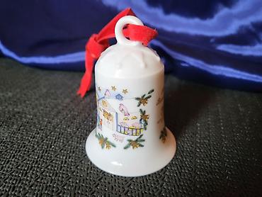 laser kraljevo: Porcelansko zvono novo 1985godina.Hutschenreuther Nemacka. Zvono — 7